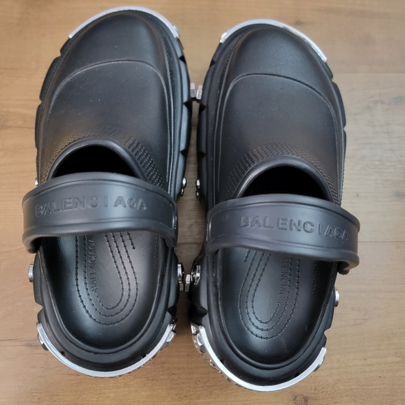 Balenciaga Hardcrocs Black Mule - Picture 7 of 14